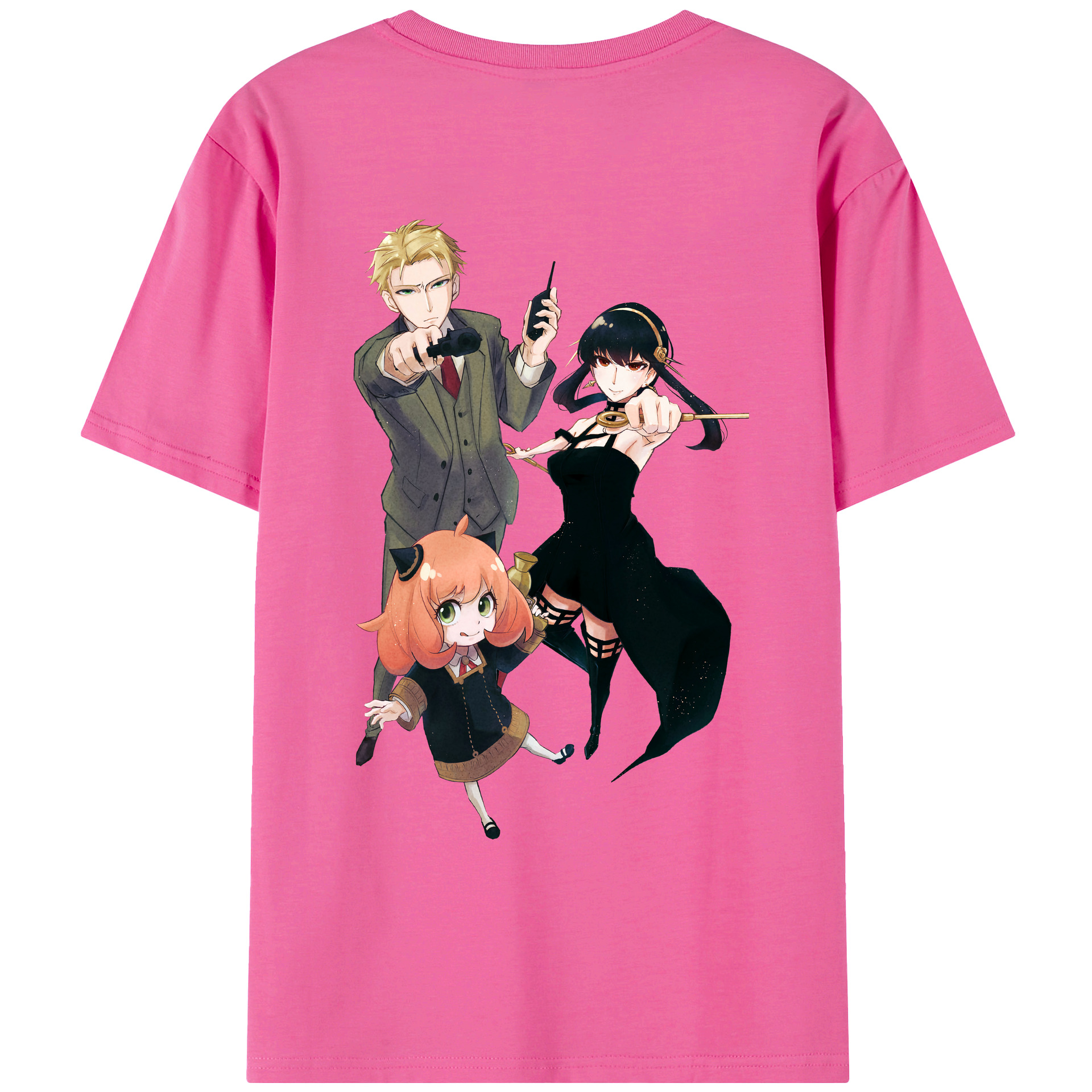 （画像用） SPY×FAMILY间谍家家酒 レディース半袖Tシャツ(バックプリント)